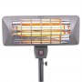 Camry | Standing Heater | CR 7737 | Patio heater | 2000 W | Number of power levels 2 | Suitable for rooms up to 14 m² | Grey | I - 4
